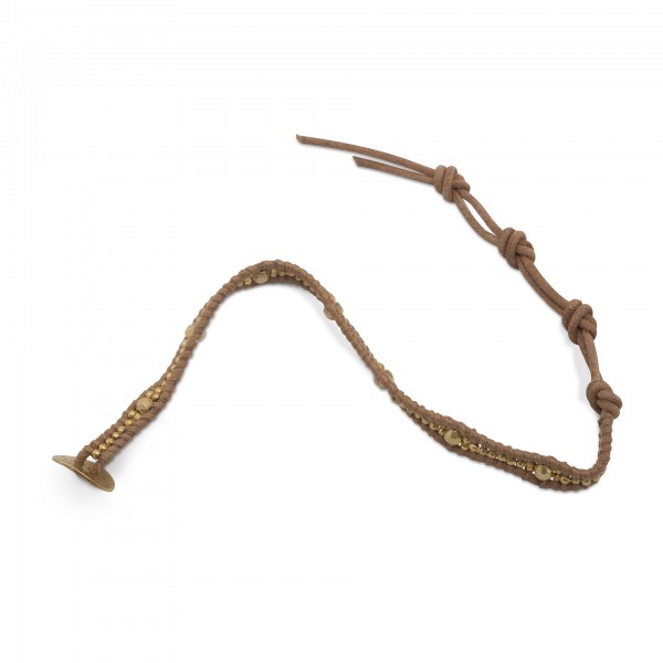 Armband mit vergoldeten Sterling Silber Beads